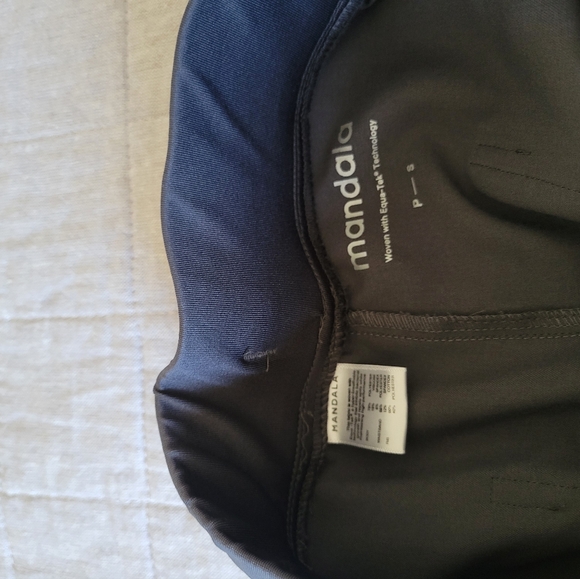 MANDALA Scrubs, High Waisted Joggers Pewter - S / Petite - Picture 3 of 3